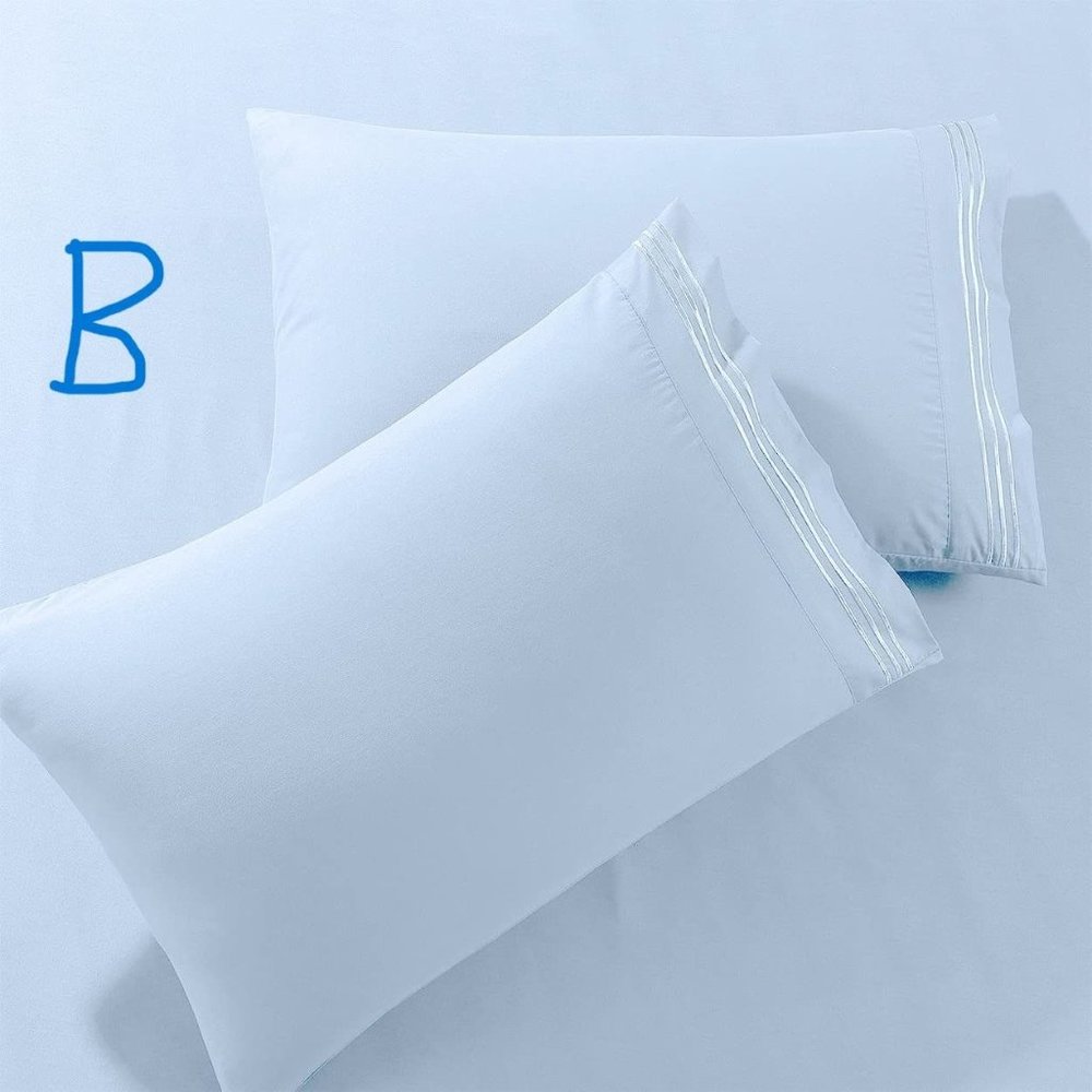 6 Piece Bed Sheets - Cal King, King, Queen , Full  Sheet Set [6-Piece,] … - Picture 9 of 11